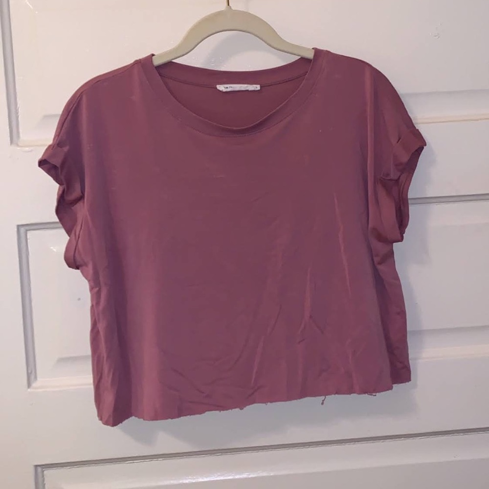 Mauve Crop top!
